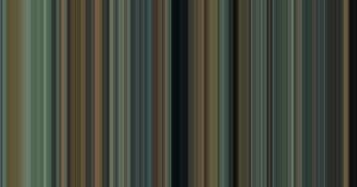 Ran’s movie barcode: its colors from the first frame to the last, left to right